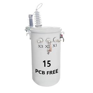 Pole mounted distribution transformers