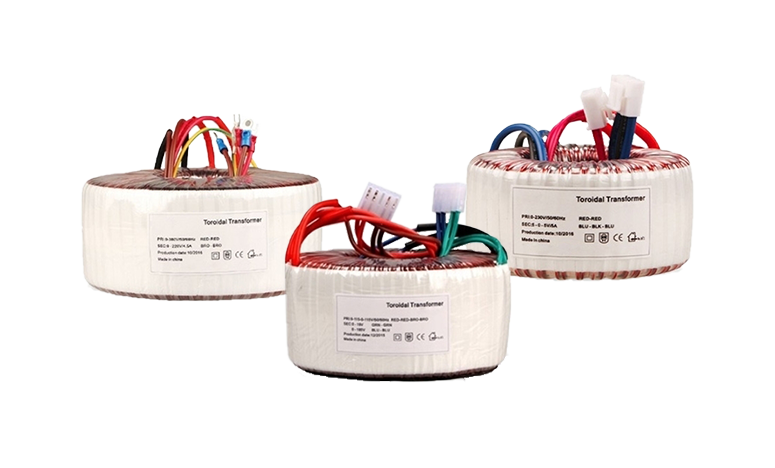 Toroidal power transformer